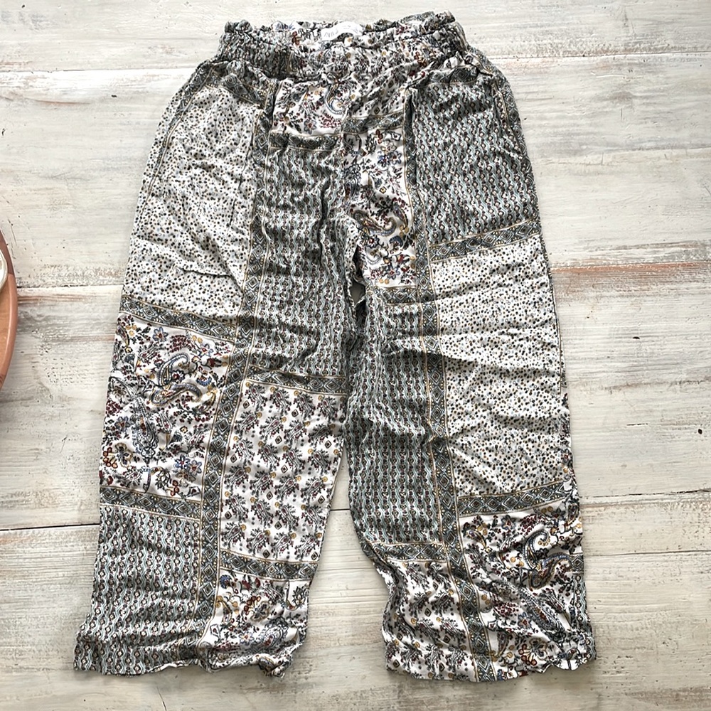 Zara girls pallazo pants size 10